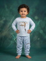 Boys Fearless Graphic Top & Cargo Trouser 2 Piece Set