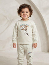 Boys Fearless Graphic Top & Cargo Trouser 2 Piece Set